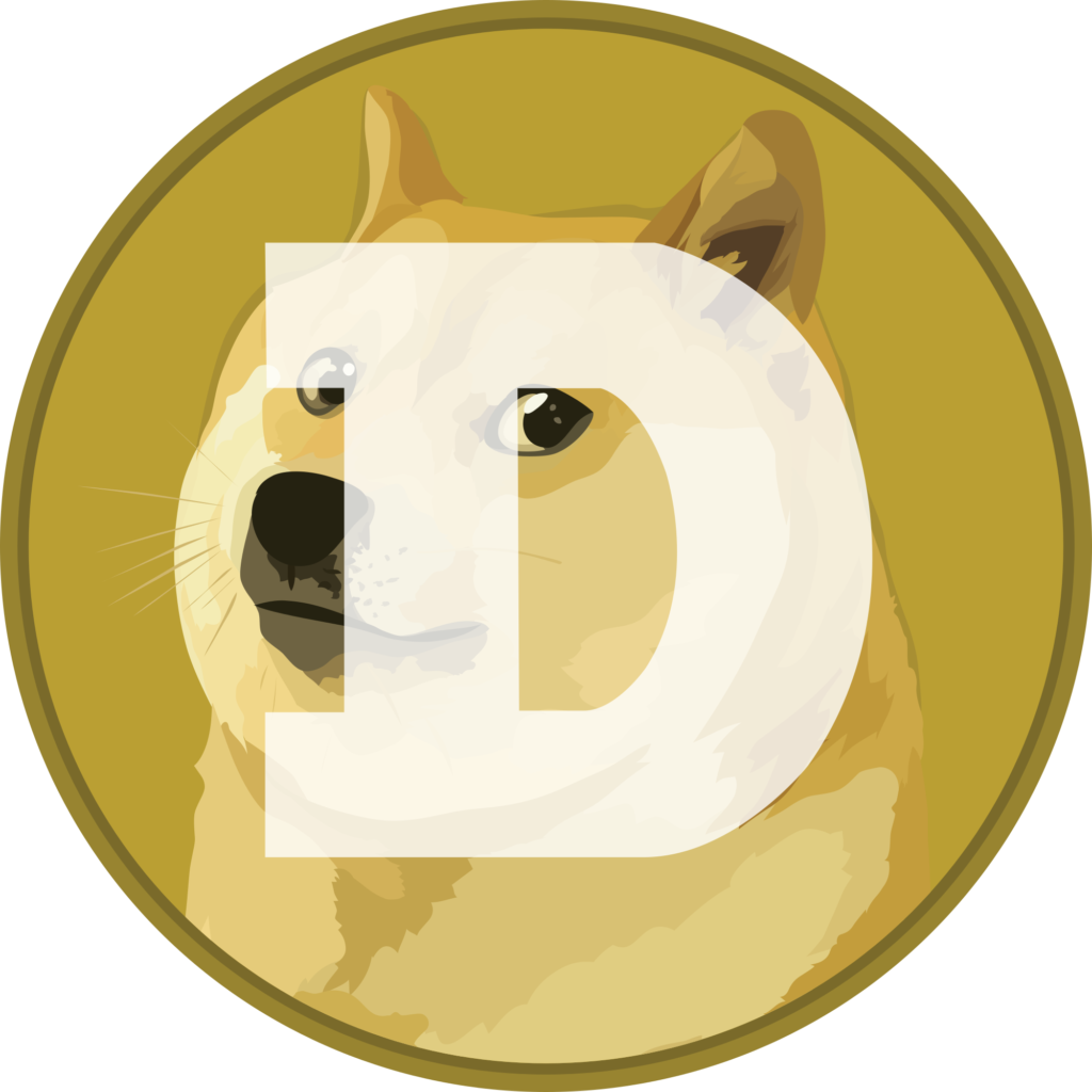 dogecoin logo doge
